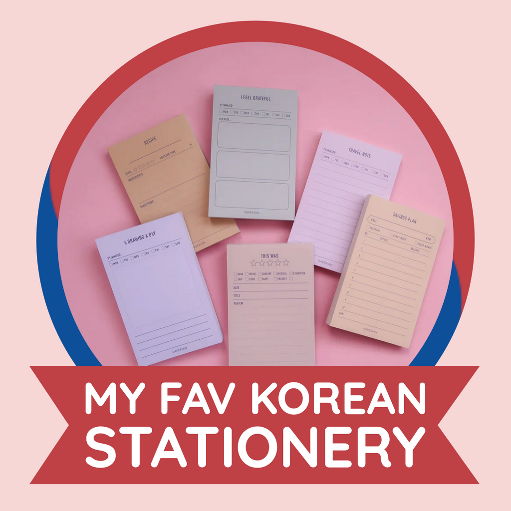 My Favourite Korean Stationery Supplies