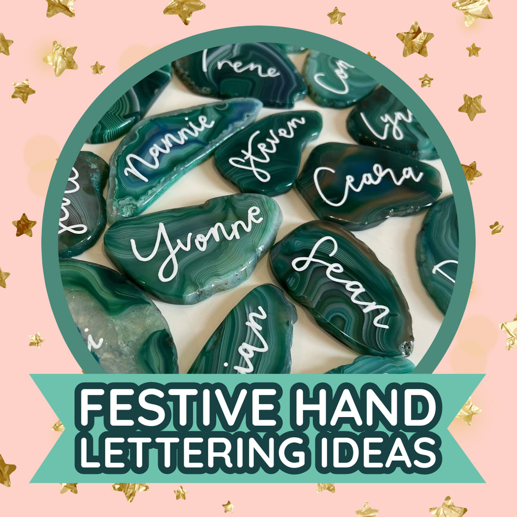10 Speedy Hand Lettering Projects for the Festive Season