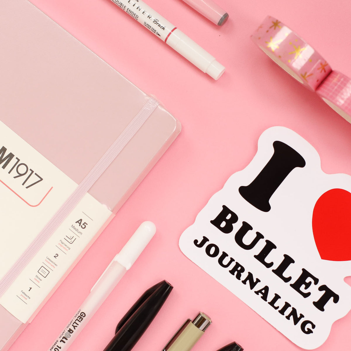 The Most Essential Bullet Journal Supplies for Starters