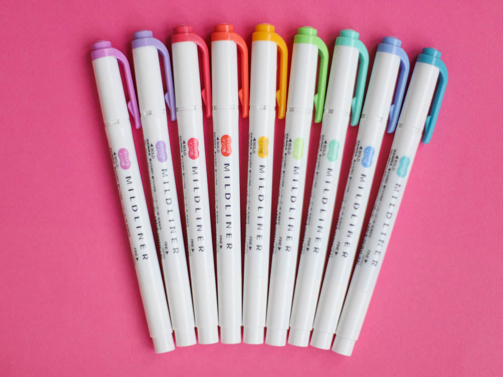 Japanese Import Mildliner Marker