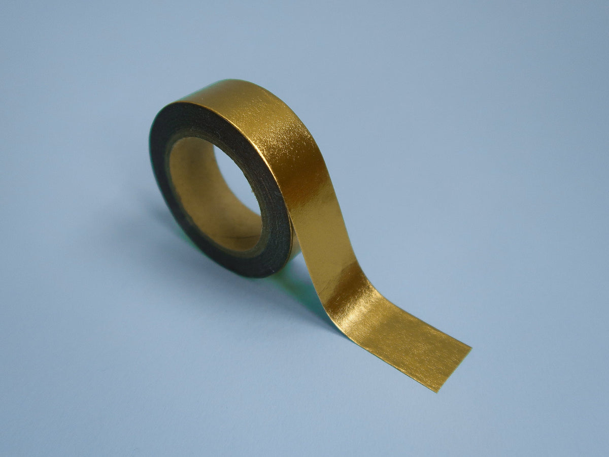 Gold Washi Tape - Metallic Gold - 9/16in. X 10 Yards (pm34450107