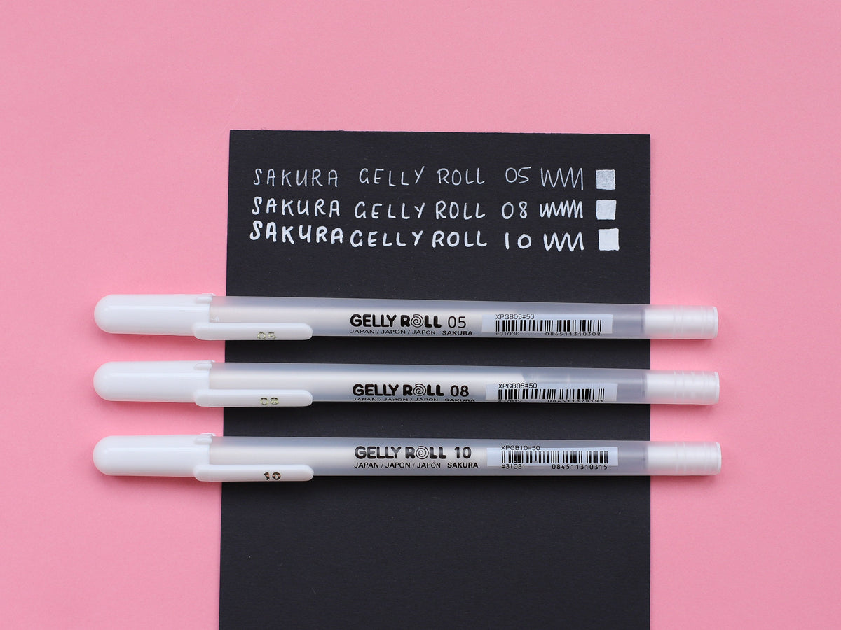 Sakura White Gelly Roll® Pens