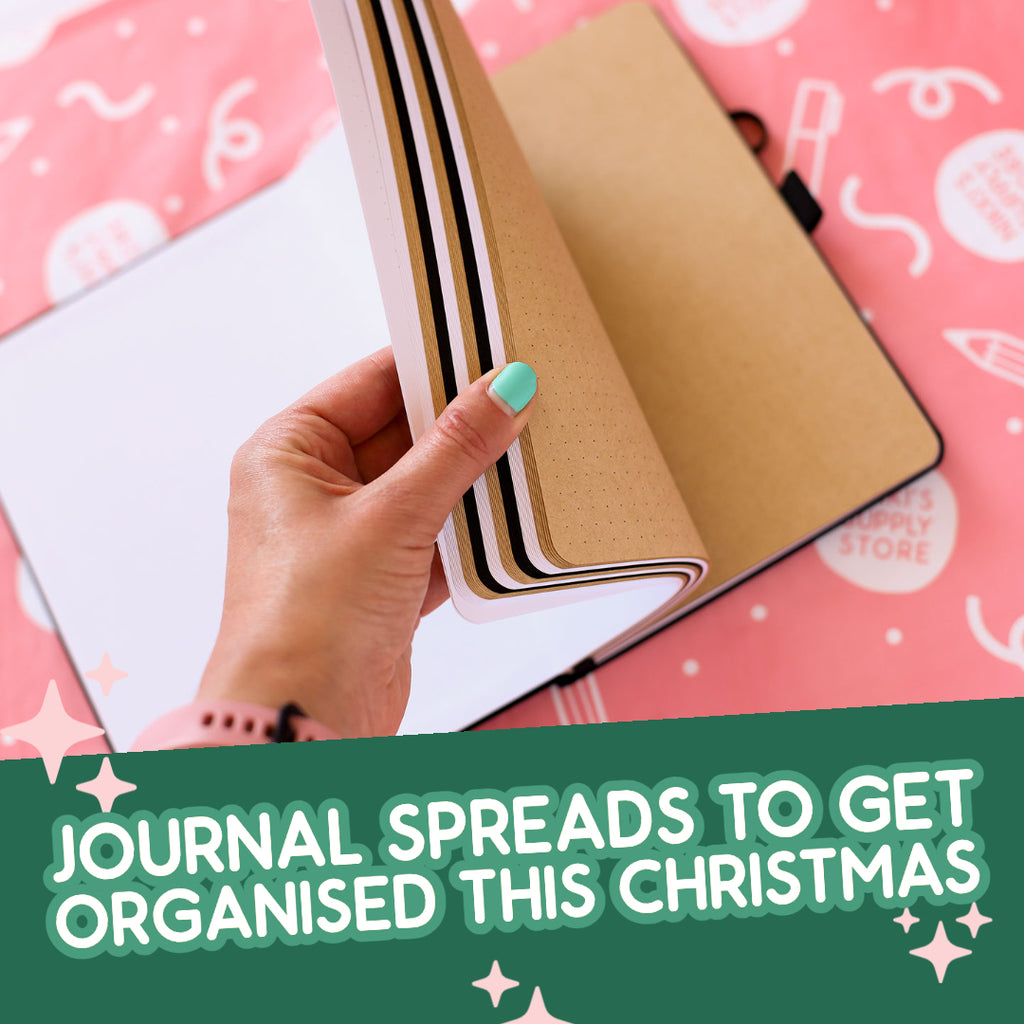 6 Festive Bullet Journal Spreads to Get Organised This Christmas