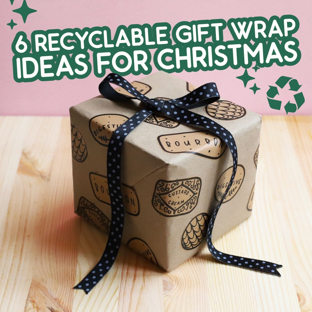 6 Recyclable Gift Wrap Ideas for Christmas