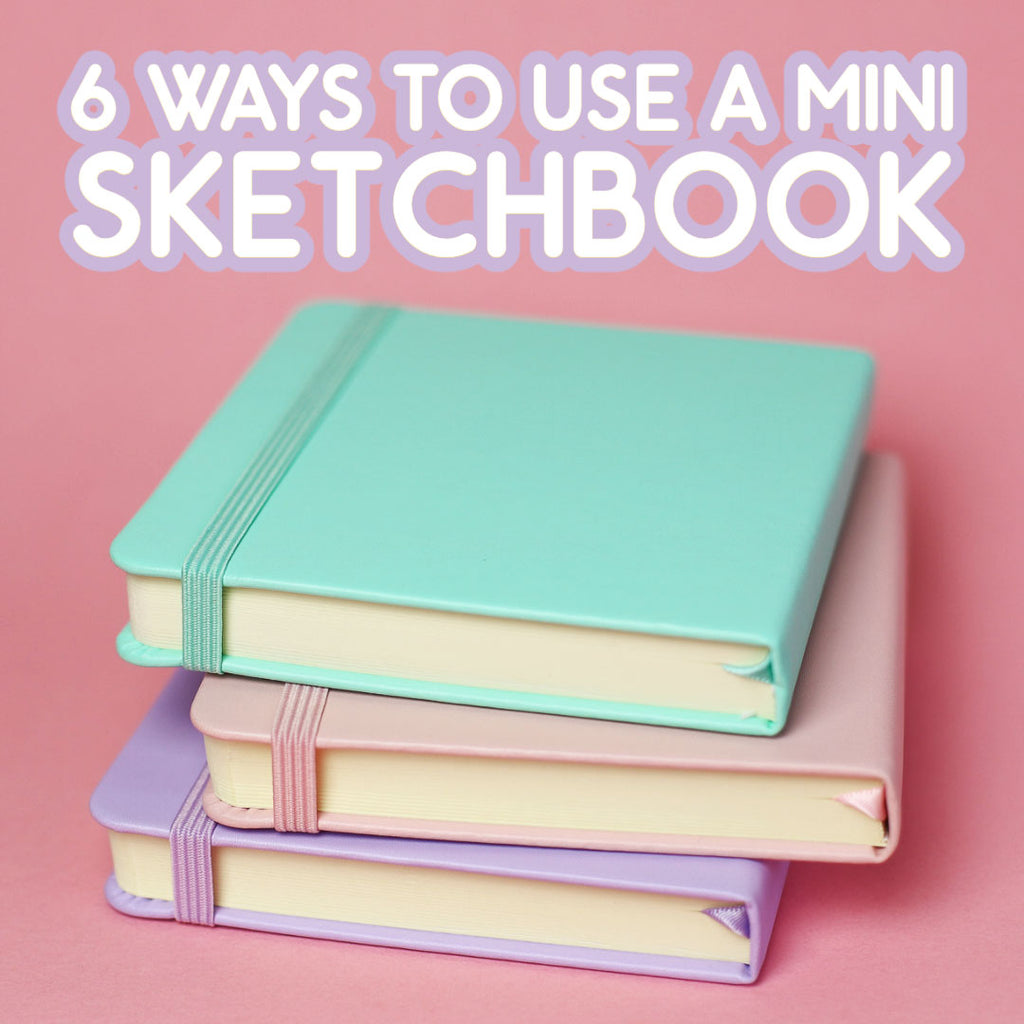 Mini Sketchbook Project - How to start drawing figures 