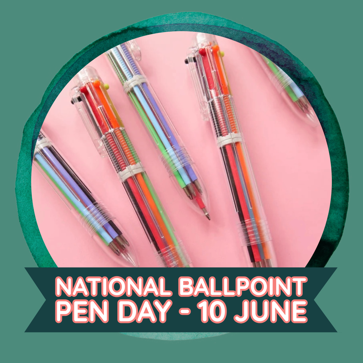 Let's Celebrate National Ballpoint Pen Day: Monday 10th June 2024 ...