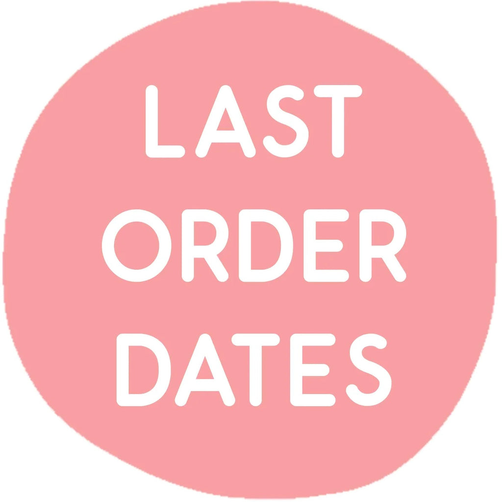 Last Order Dates for Christmas 2023