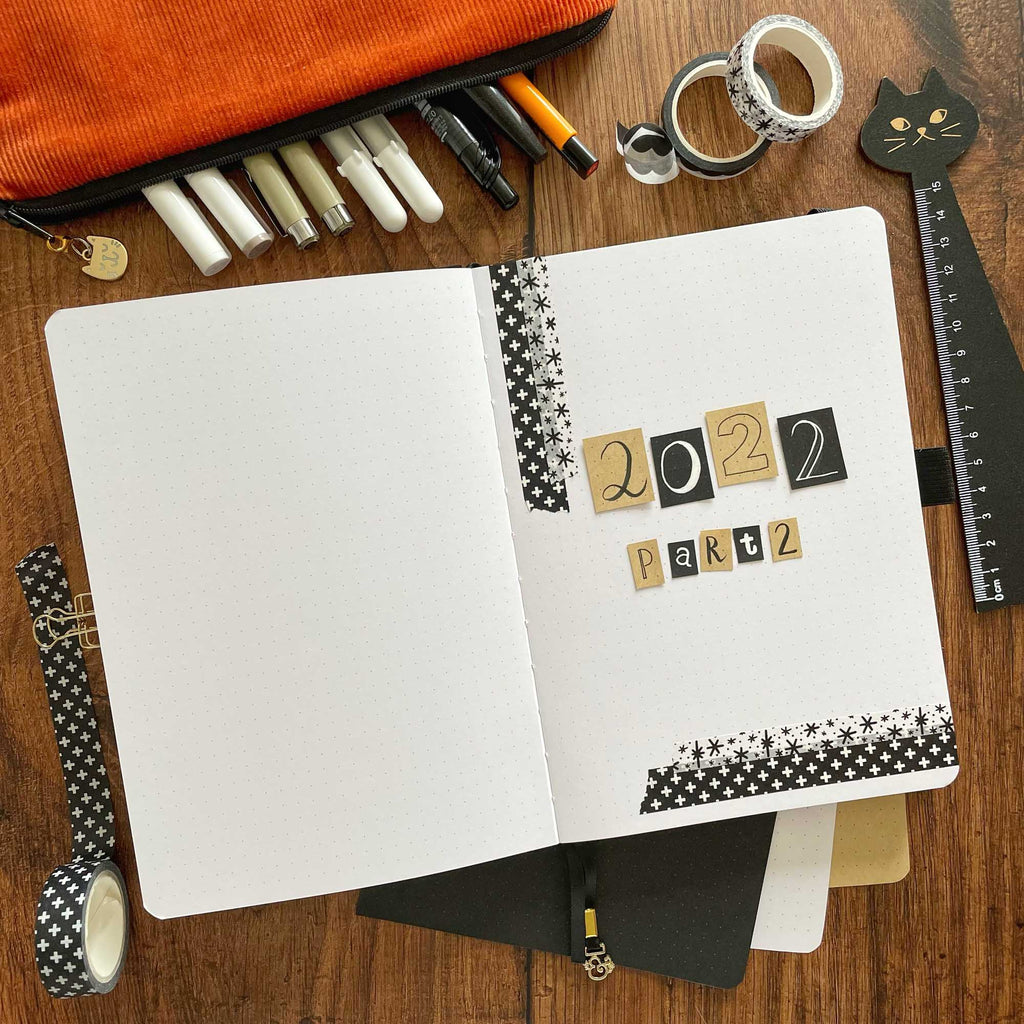 Moving into a New Bullet Journal Mid-Year | Nikki’s Supply Store