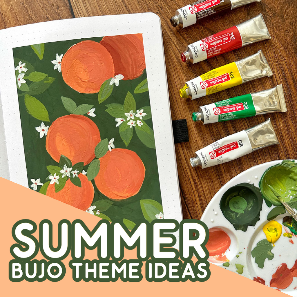 11 Summer Bullet Journal Theme Ideas