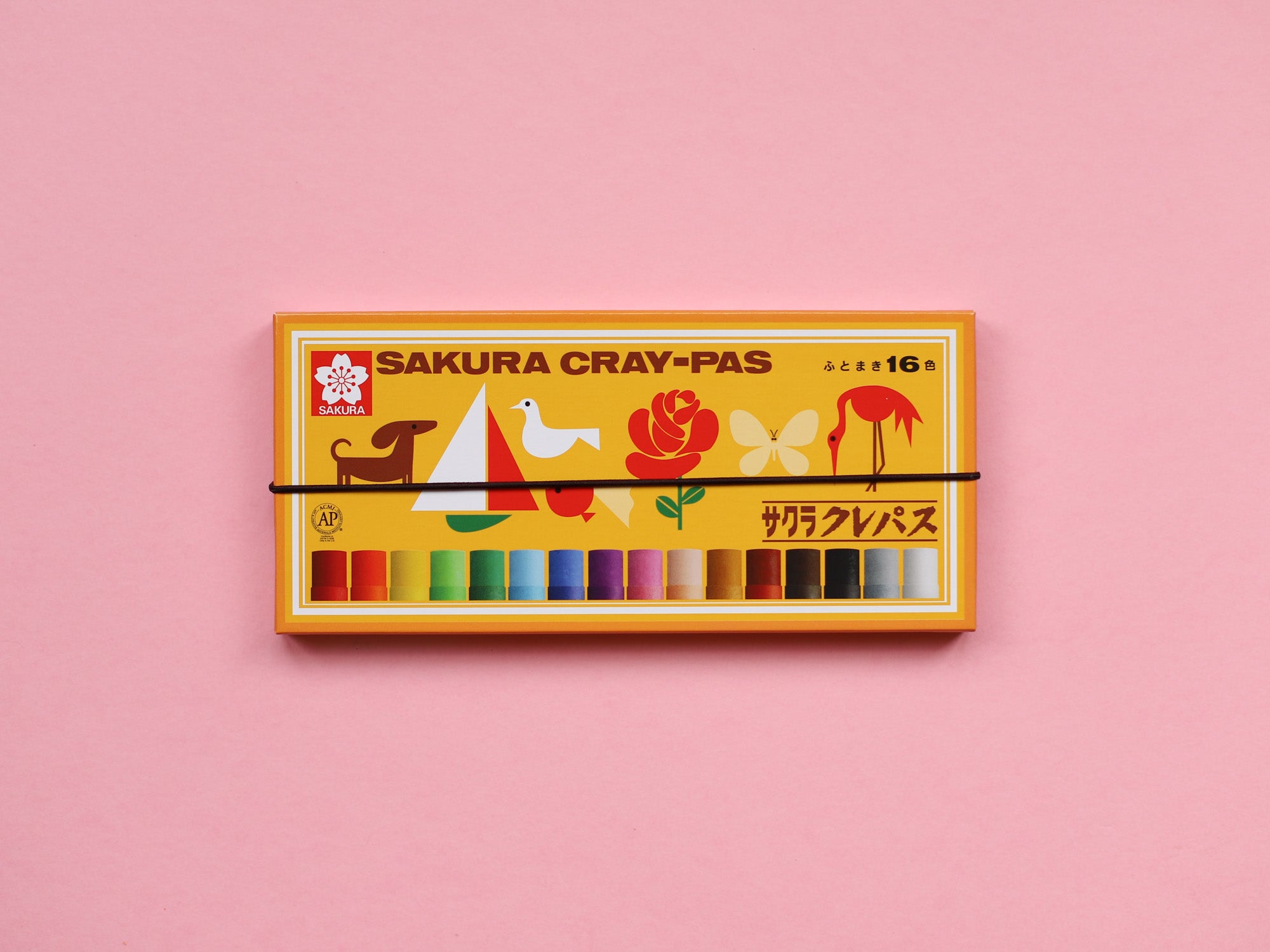 Sakura Cray-pas Set of 12 Original Oil Pastels Made in Japan
