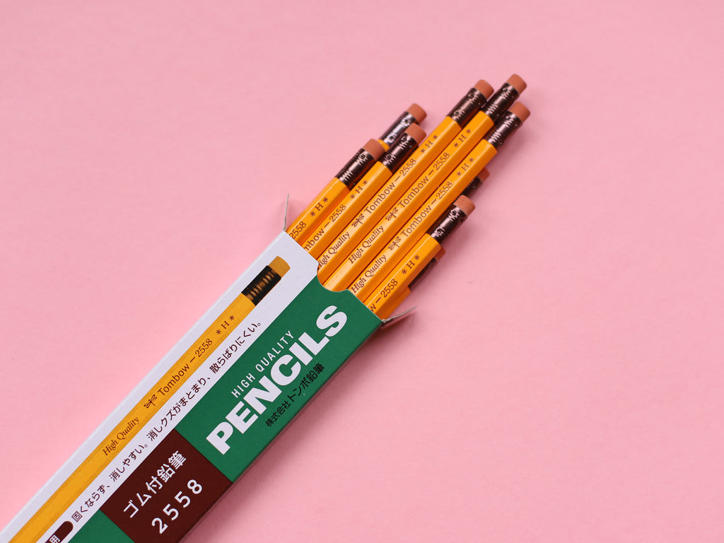 2558 Wooden Pencil 1 Dozen Pack / Tombow – bungu