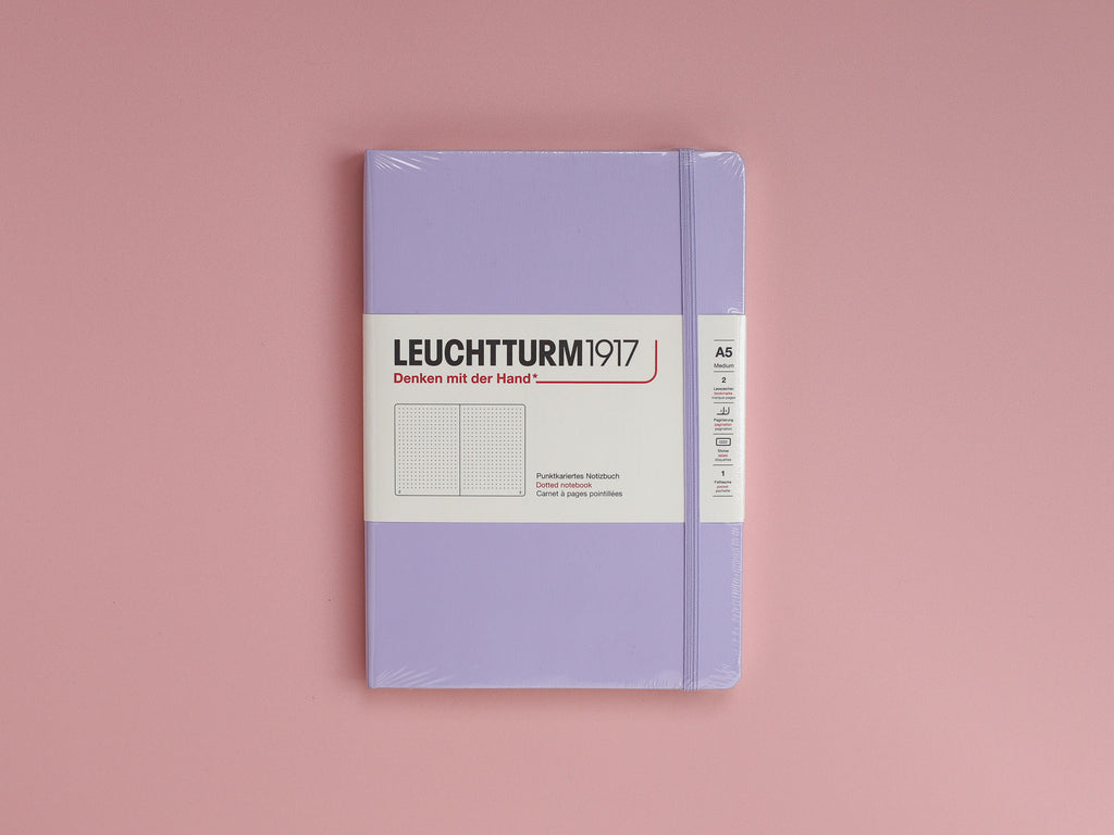 1917 Dotted Bullet Journal - Lilac A5 Hardback