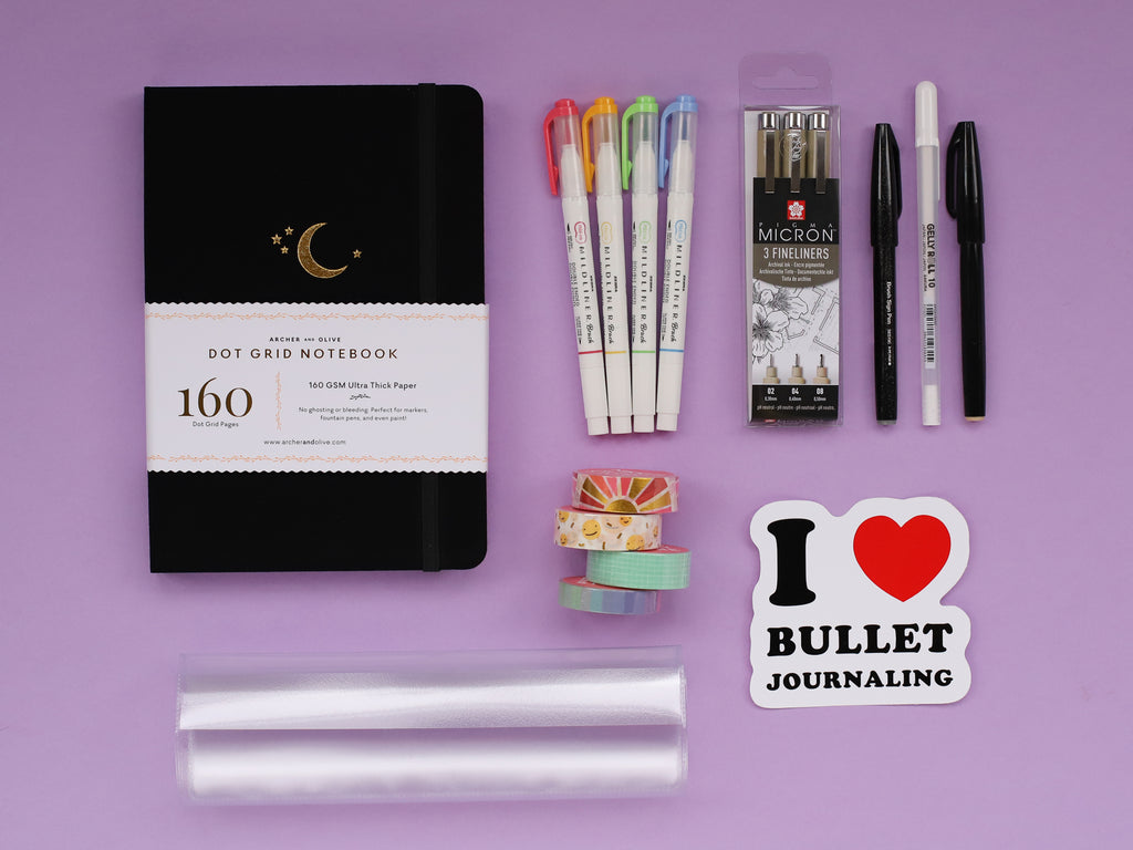 Luxury Bullet Journal Starter Kit - Archer & Olive