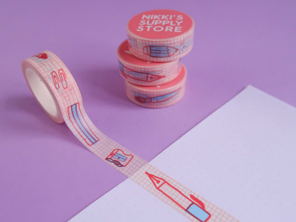 Old School Vibes Washi Tape