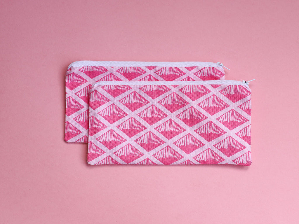 Pink Wafer Biscuit Pencil Case