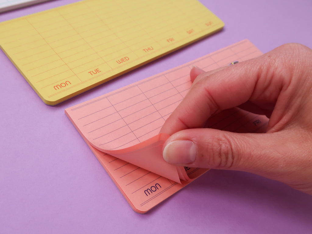 Weekly Planner Pad - Sticky Notes | Nikki's Supply Store