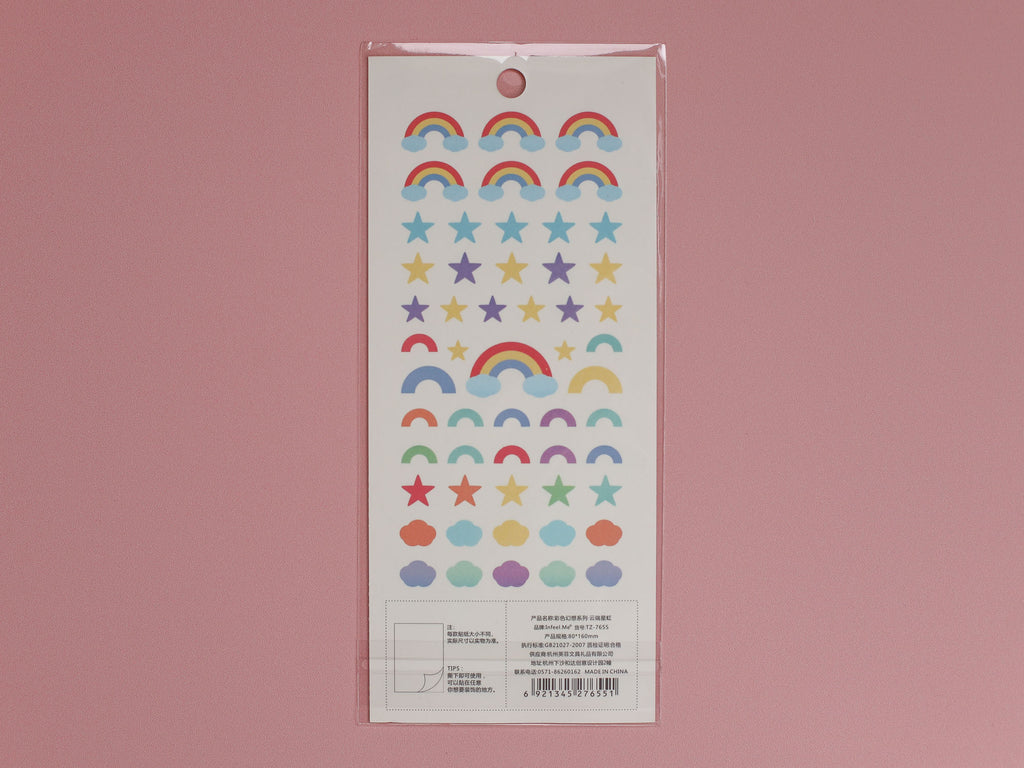 Rainbow Joy Holographic Stickers