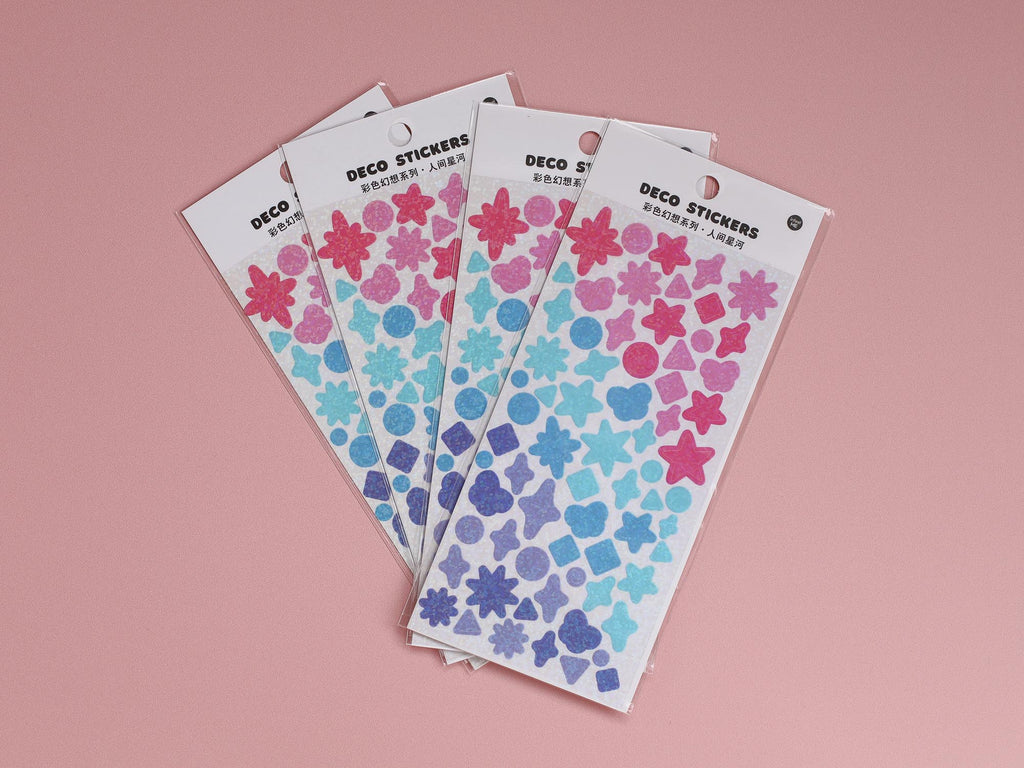 Twinkly Stars Holographic Stickers