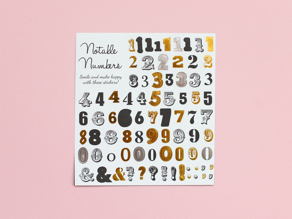 Mixed Number Stickers