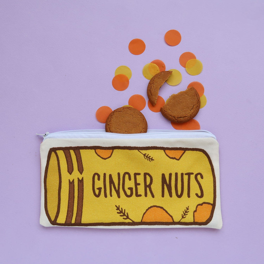 Packet of Gingernuts Biscuits Pencil Case