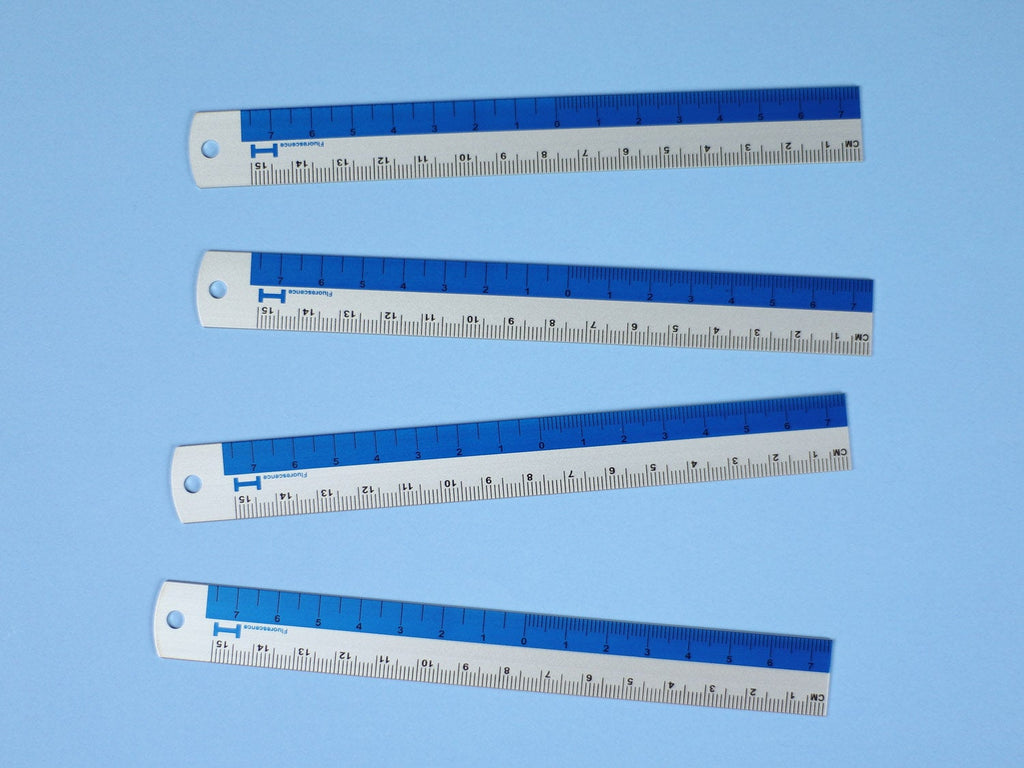 Aluminium Mini Metal Ruler - 15cm