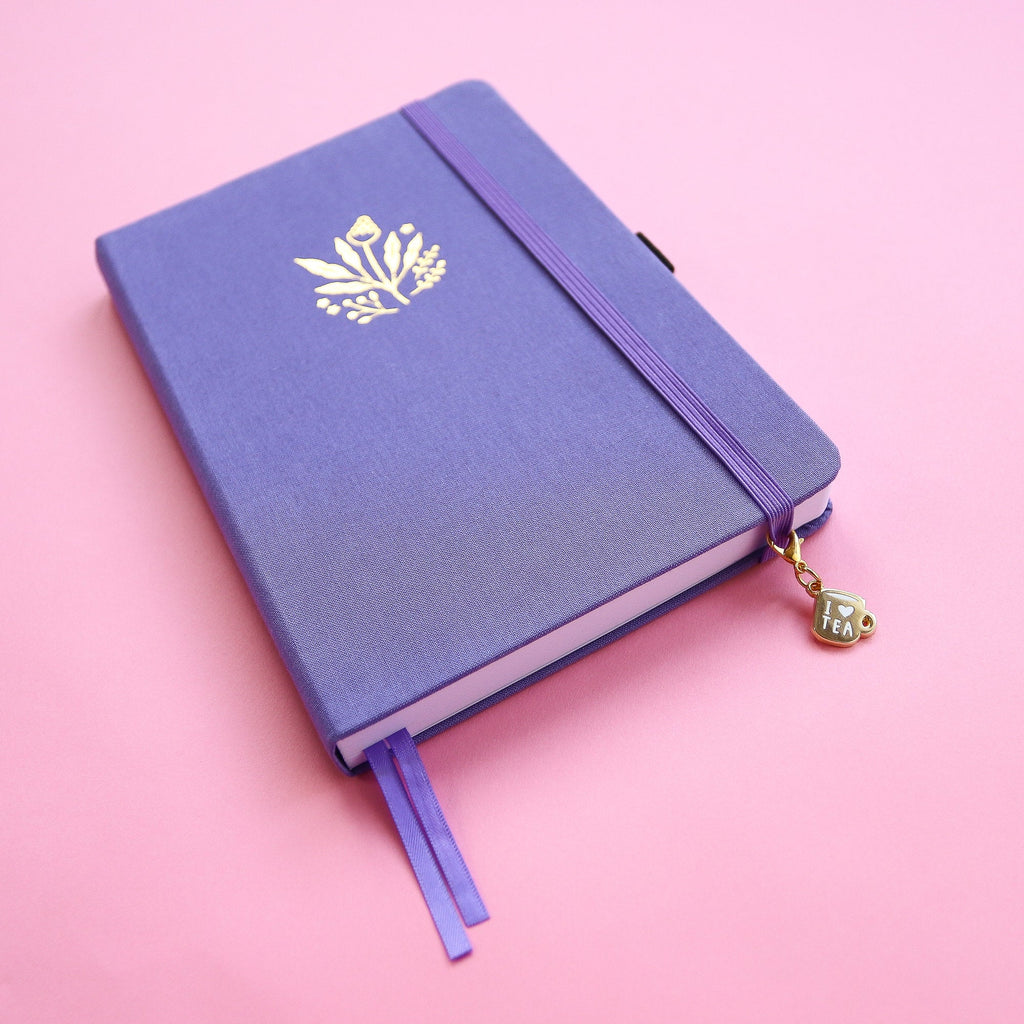 Lilac Iced Ring Biscuit Bullet Journal Charm