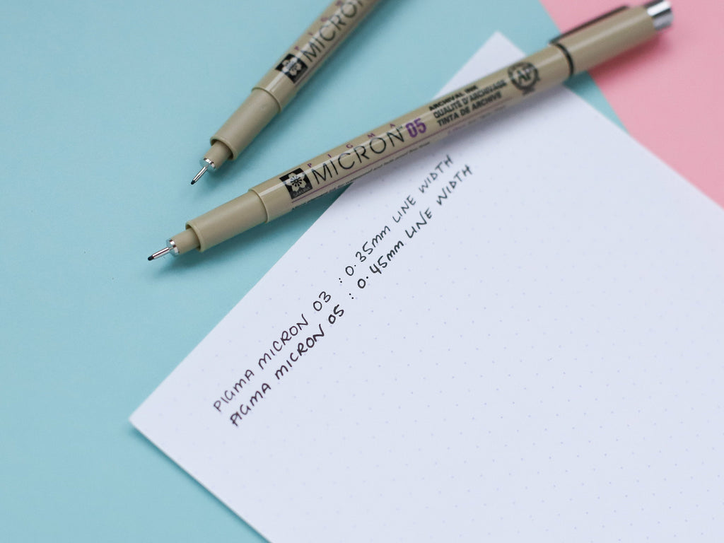 Sakura Pigma Micron 003 02 03 05 Fine Liner Pen